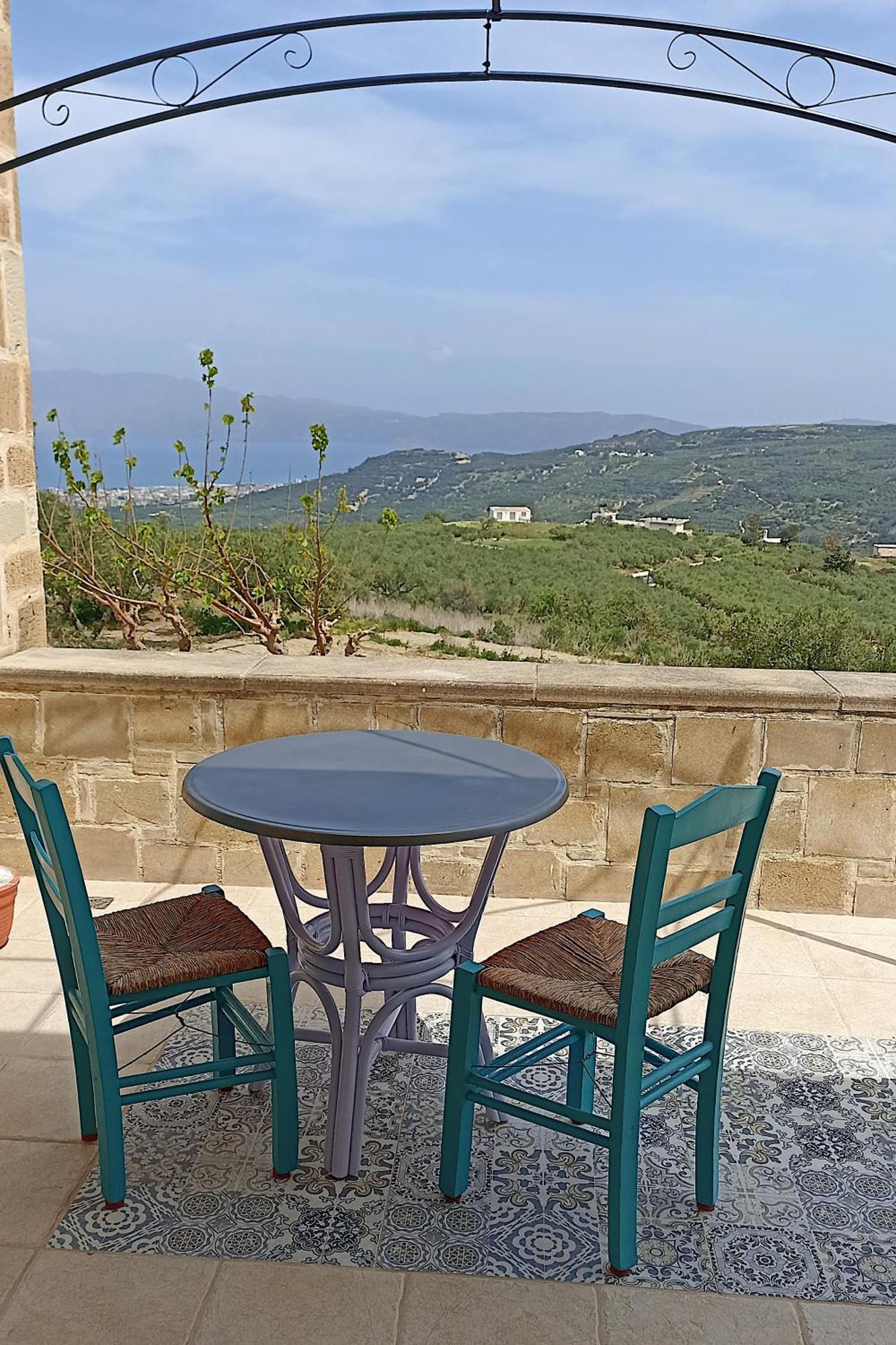 Ferienwohnung Mulberry Hill - Amazing Panoramic Views - Kíssamos Exterior foto