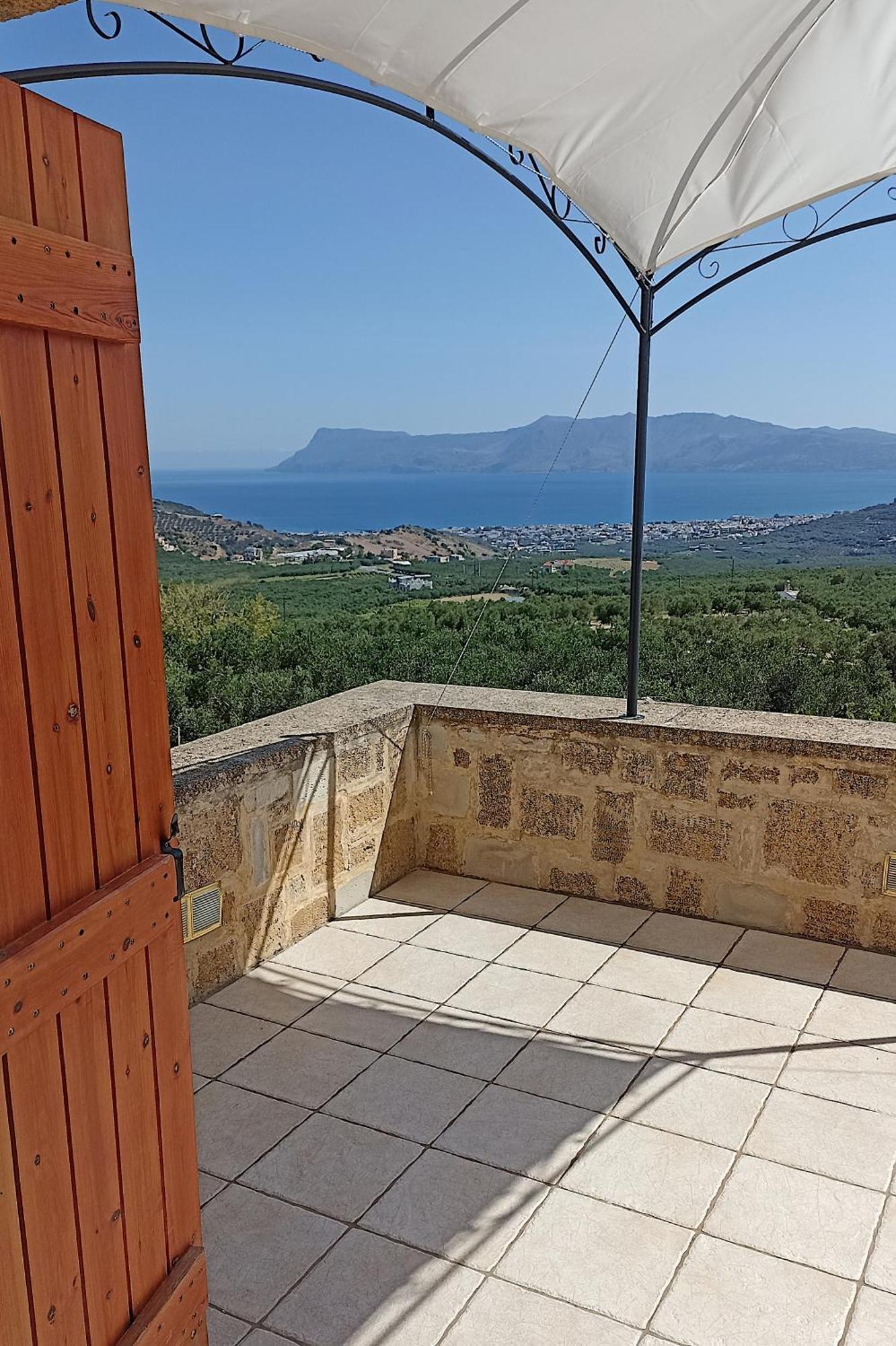 Ferienwohnung Mulberry Hill - Amazing Panoramic Views - Kíssamos Exterior foto