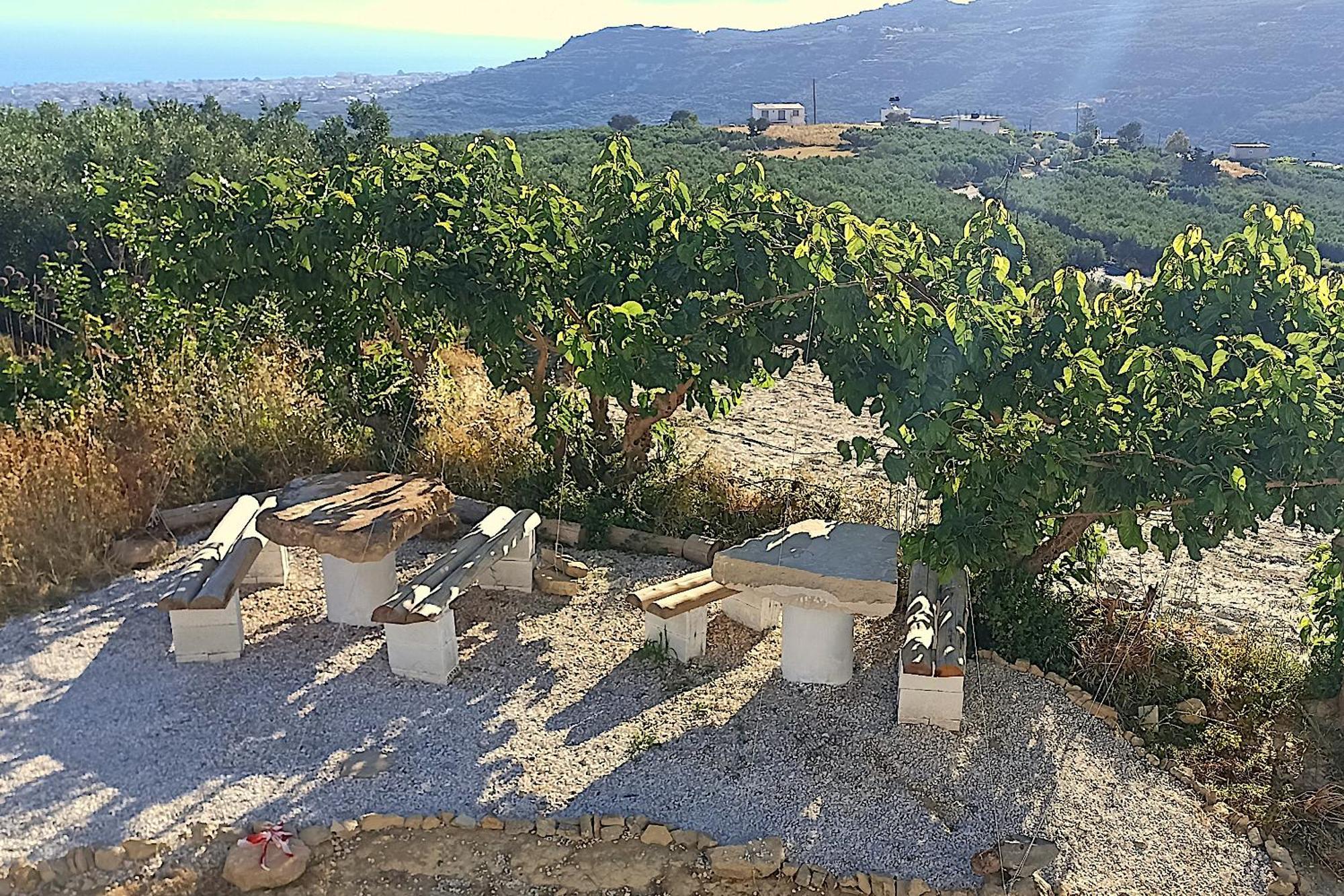 Ferienwohnung Mulberry Hill - Amazing Panoramic Views - Kíssamos Exterior foto