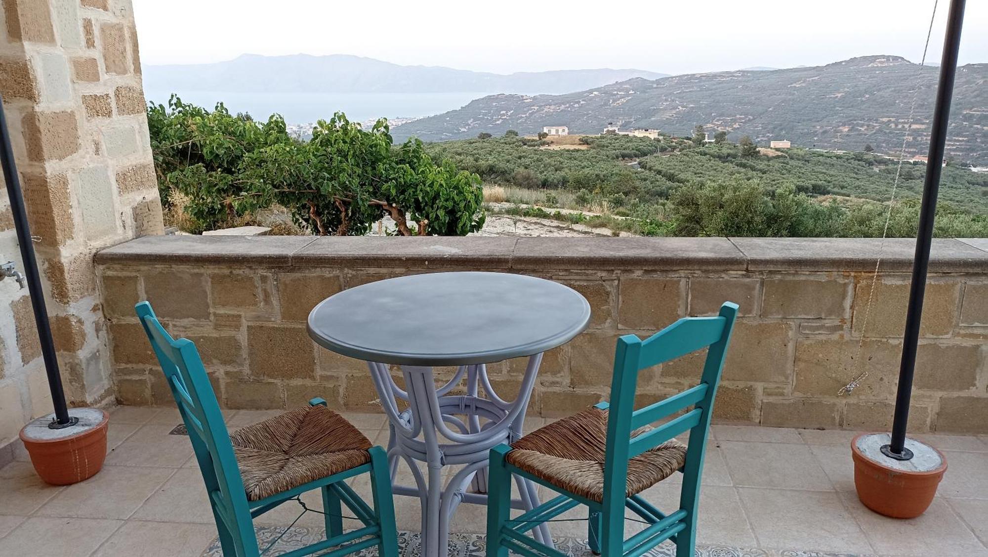 Ferienwohnung Mulberry Hill - Amazing Panoramic Views - Kíssamos Exterior foto