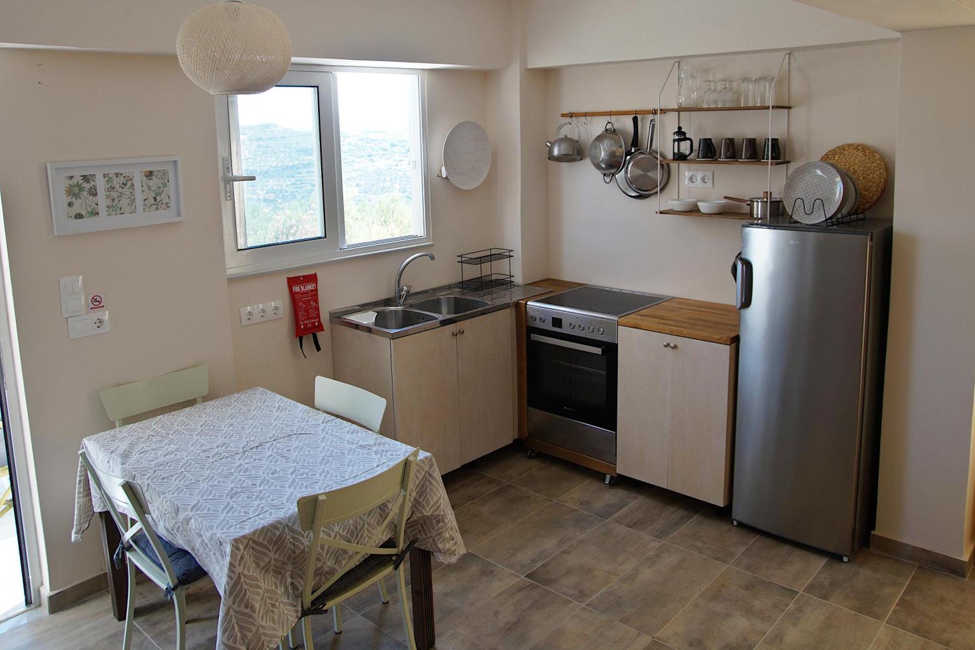 Ferienwohnung Mulberry Hill - Amazing Panoramic Views - Kíssamos Exterior foto