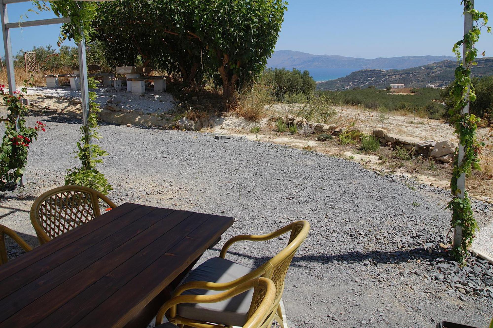 Ferienwohnung Mulberry Hill - Amazing Panoramic Views - Kíssamos Exterior foto