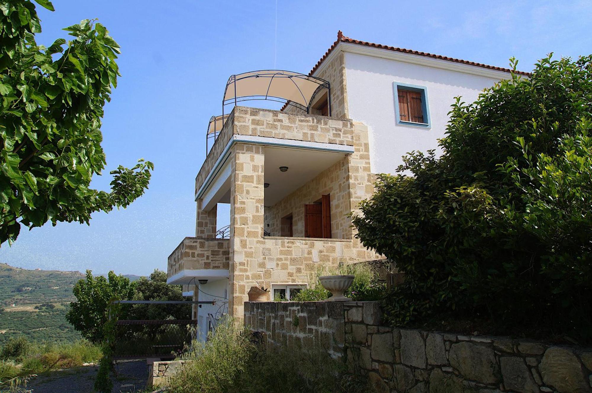 Ferienwohnung Mulberry Hill - Amazing Panoramic Views - Kíssamos Exterior foto
